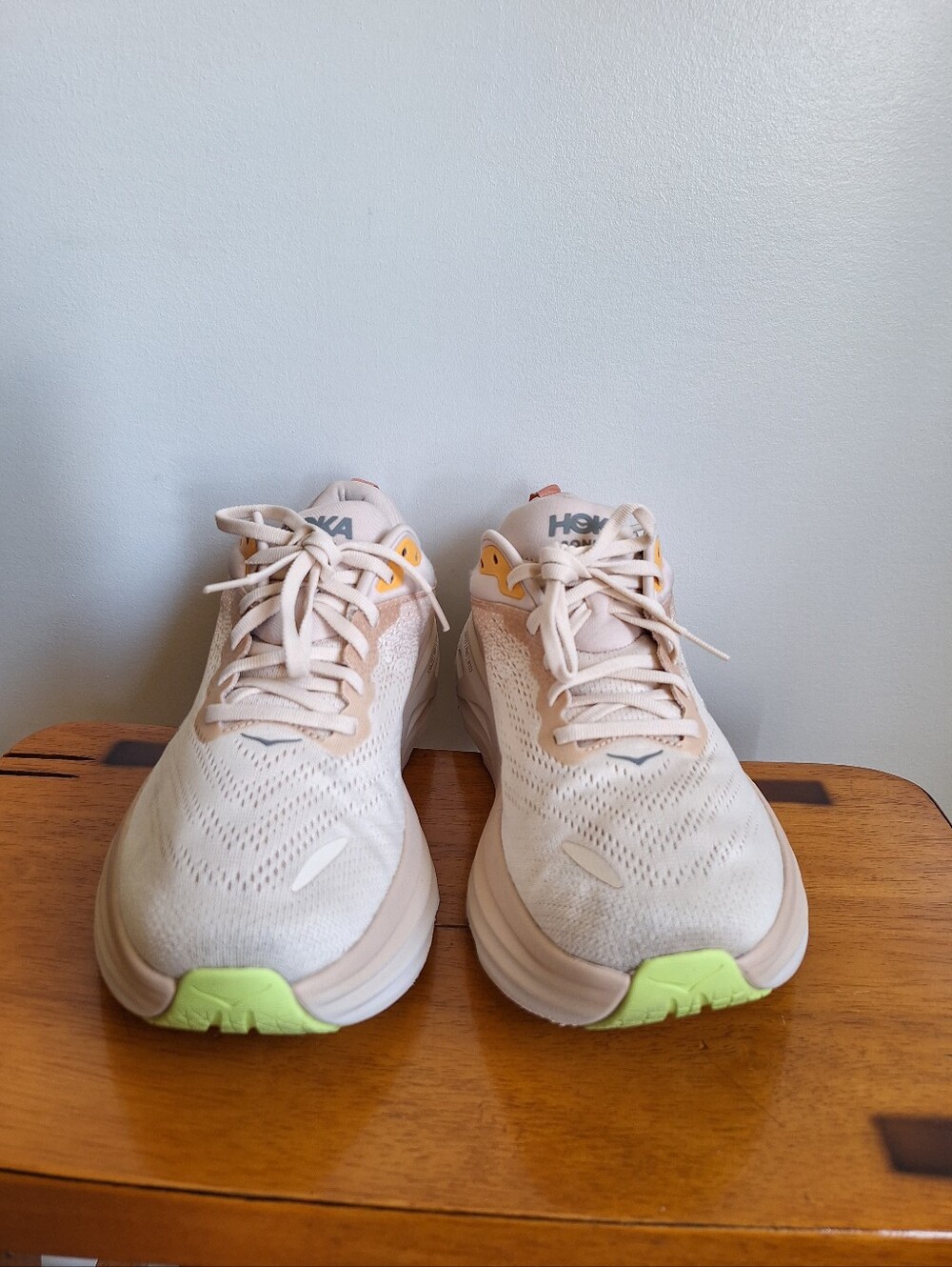 Hoka Bondi 8 'Cream Vanilla' Women's Size 10.5B - Picture 4 of 16